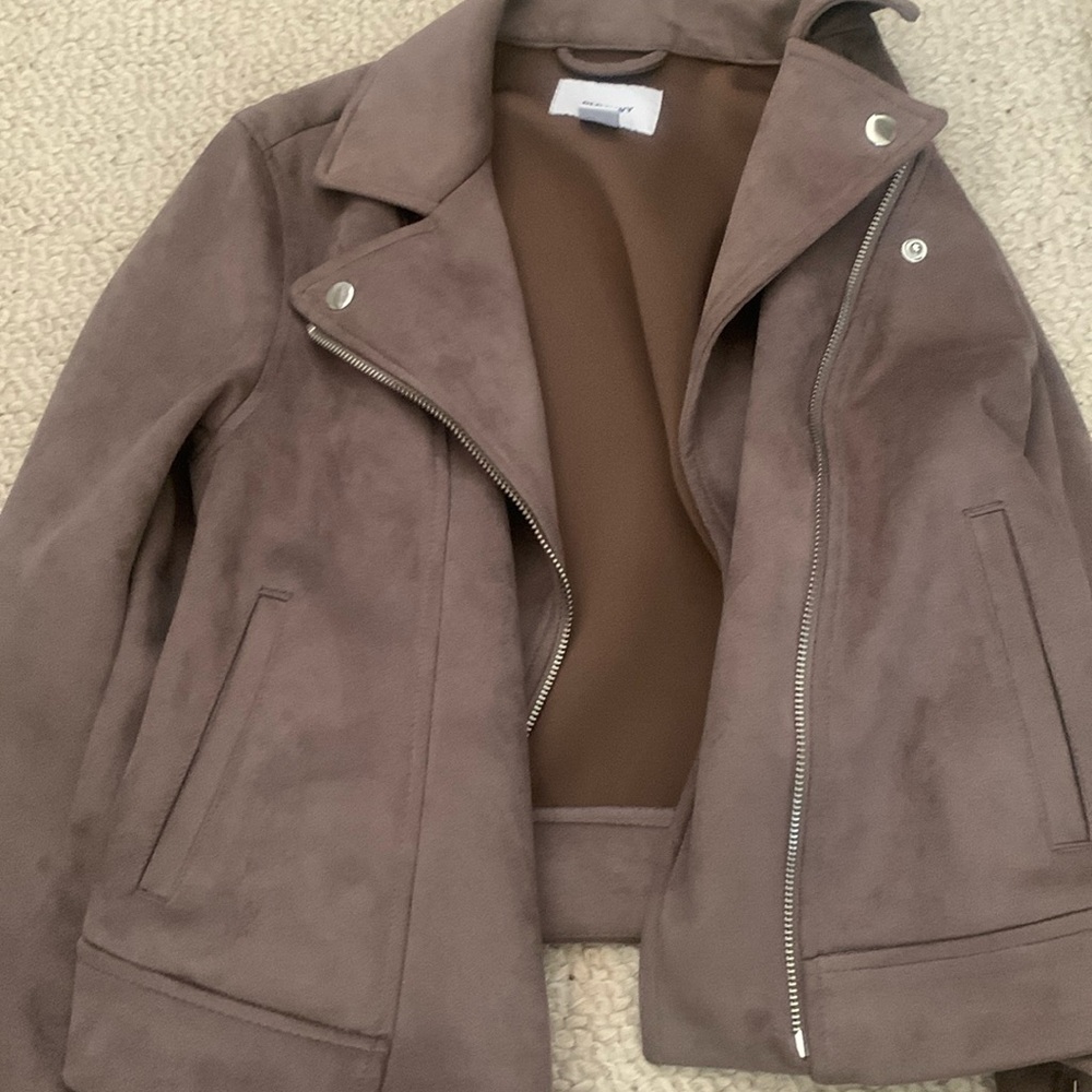Velvet/suede jacket from old navy size S